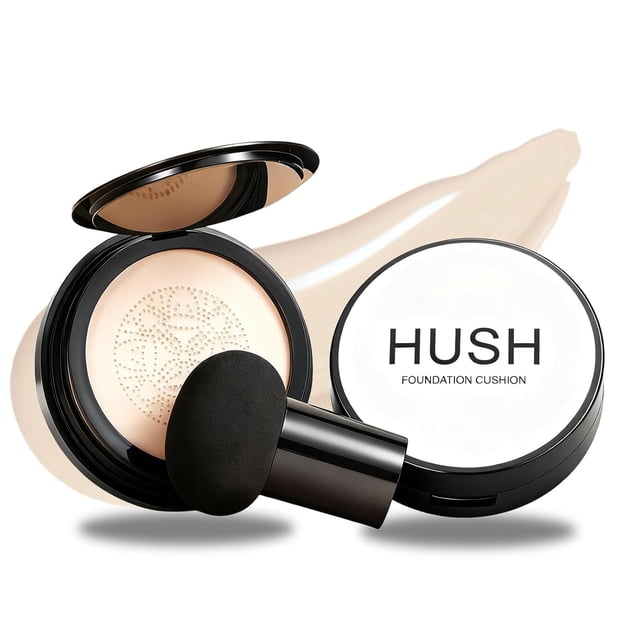 Base de maquillaje Aiwejay Hush CC Air Cushion tono cálido