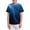 A205-Blue, variant on Short Sleeve Uniform Shirts for Toddler Boys T Shirts Sleeve Boy's Cotton Short Sleeve Crew Neck T Shirt,Size 8-9 Years