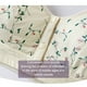 thumbnail image 5 of Minnieouse Sujetador Bralette Transpirable Y Que Absorbe La Humedad Para Mujeres Actividades Deportivas Ropa Interior Para Mujer Sujetadores Ropa interior azul claro 38/85【XL】, 5 of 6