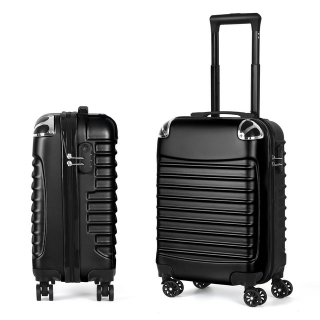 Carry On Luggage, 20" Hardside Suitcase ABS Spinner Luggage with Lock
