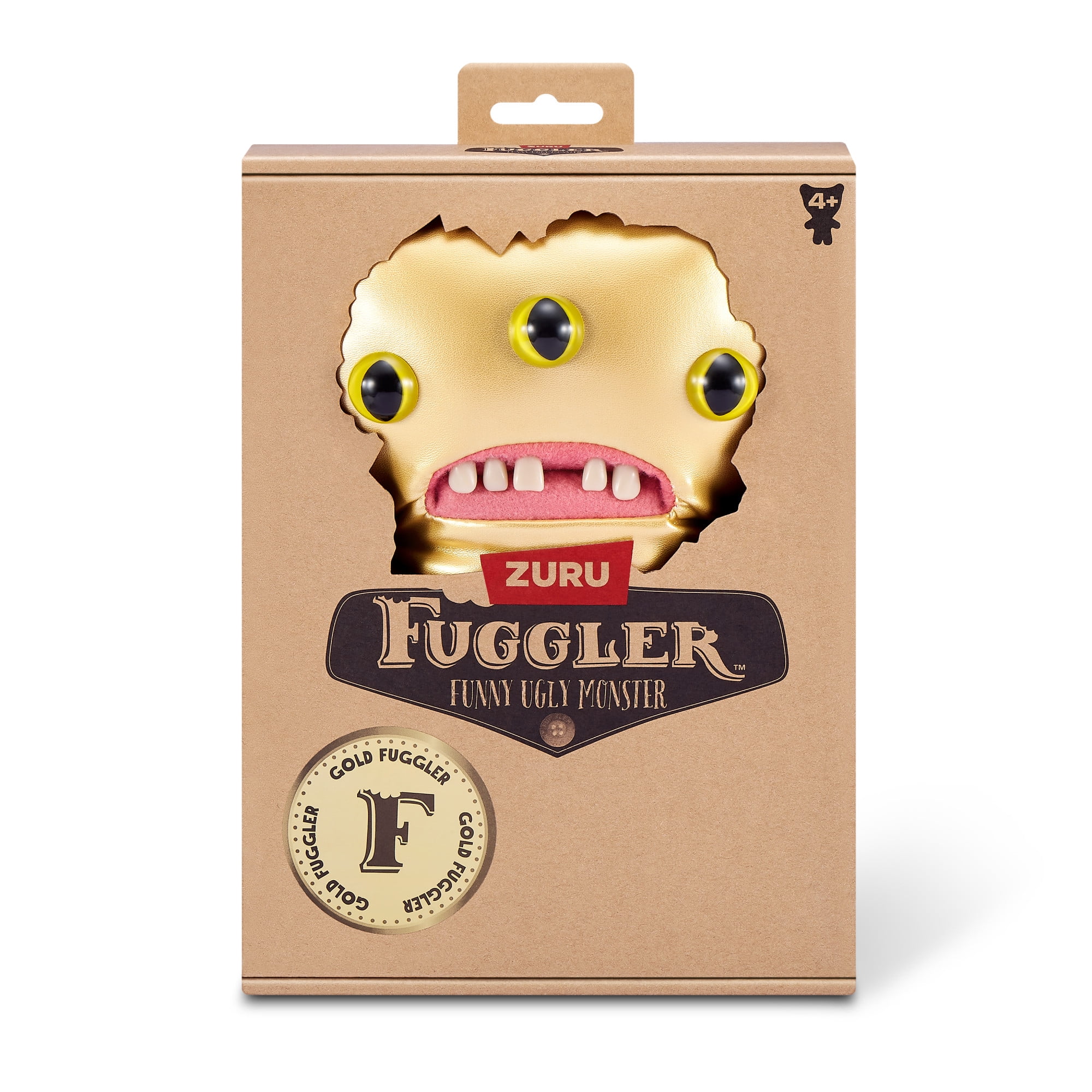 Fuggler Gold Fuggs 9 inch (Reeko), Funny Ugly Monster Soft Plush Collectible Toy by ZURU  (图2) Fuggler Gold Fuggs 9 inch (Reeko), Funny Ugly Monster Soft Plush Collectible Toy by ZURU  (图2)