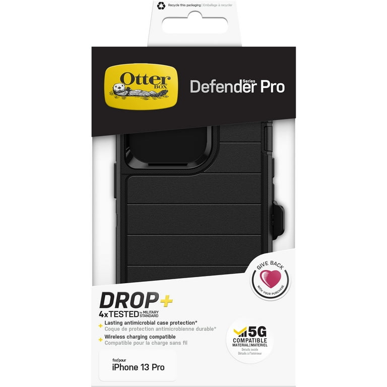 OtterBox Defender Series Pro Case for Apple iPhone 13 Pro - Black