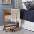 thumbnail image 2 of Ashby Blanket And Quilt Rack, Oak, 2 of 6