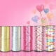 thumbnail image 2 of BRIGHTFUFU Rollo de cinta rizadora ondulada de 100 yardas, cintas de globos plateadas para fiestas, festivales, manualidades y envoltorios de regalos (dorado y plateado), 2 of 6