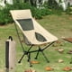 thumbnail image 4 of Silla de playa Cola silla de camping con bolsa de transporte para césped de acampada silla compacta plegable para viajes al pesca, 4 of 8