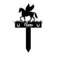 thumbnail image 6 of Custom Horse Memorial Garden Stake,Horse Lover Gift,Sympathy Sign, Metal Yard Art, Horse Memorial Gift, Pet Loss Gift, 6 of 6