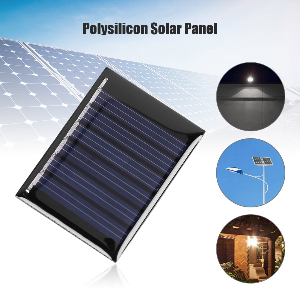 0.5W 5V 100mA Mini Solar Panel Module Solar System Solar Epoxy Cell Charger S CA 