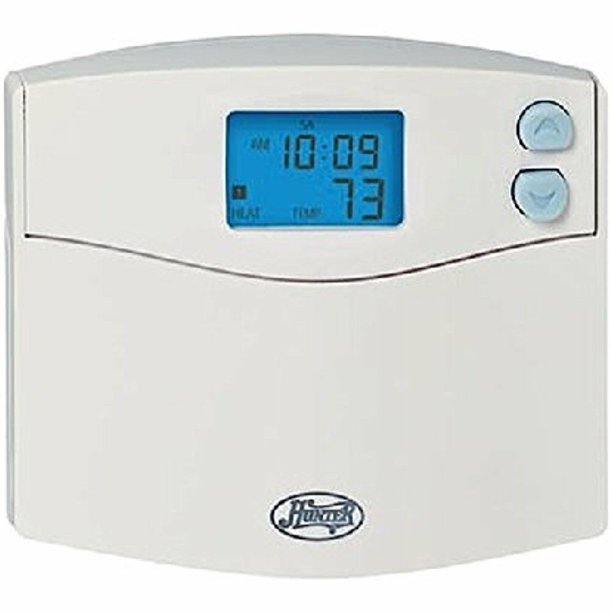 Hunter 44157 5 2 Day Digital Programmable Thermostat Home Thermostat Ac Heat Walmart Com Walmart Com