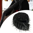 thumbnail image 1 of Costura de tela Artificial, juguete de peluche, cintas de recorte suaves, cortes para manualidades, cubierta de silla, decoración, disfraz de negro Macarena Telas de imitación, 1 of 8