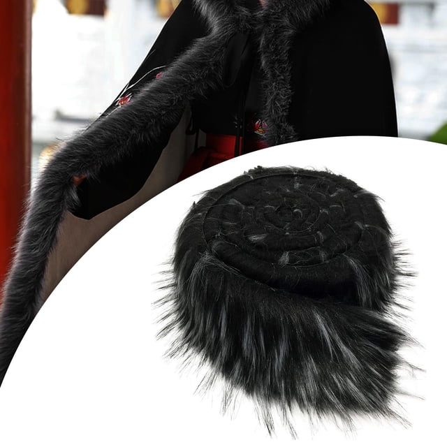 Costura de tela Artificial, juguete de peluche, cintas de recorte suaves, cortes para manualidades, cubierta de silla, decoración, disfraz de negro Macarena Telas de imitación