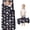 Princess and Swan Black Pattern, variant on Princess and Fairy Pink Pattern Teens Toddler Nap Mat with Pillow, Sleeping Mat Bag for Preschool Daycare 59"x22"
