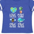 thumbnail image 4 of Inktastic Earth Day Plant a Tree Save the Bees Save the Seas Love Your Mother Earth Boys or Girls Toddler T-Shirt, 4 of 5