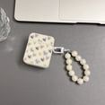 thumbnail image 1 of Doodle Love With Chain Funda De Gel Suave A Prueba De Golpes Para AirPods 1 2 Pro 3 (2021) 2 Auriculares Earpods, 1 of 4