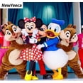 thumbnail image 4 of Disfraz de personaje de dibujos animados de Mickey Minnie Mouse de Disney MINISO, disfraz de mascota Stitch, accesorios para fiesta de Navidad, disfraces publicitarios, 4 of 5