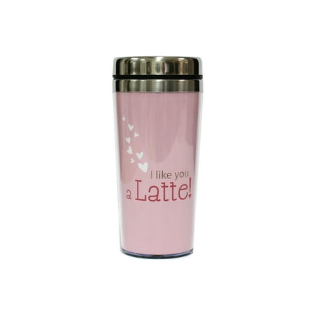 14 OUNCE "LOVE U LATTE" TUMBLER