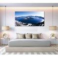thumbnail image 2 of Crater Lake Wall Art Oregon Western Scenic Painting Gallery Wrapped Canvas Art Crater Lake Picture Ready to Hang, 2 of 6