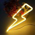thumbnail image 2 of Letreros de neón decorativos con luces LED que funcionan con pilas o USB para decoración de habitaciones infantiles, fiestas de cumpleaños, festividades y bodas (blanco cálido)., 2 of 5