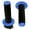 Black/Blue, variant on TORC1 Racing Defy Lock On Enduro MX Grips Black/Red