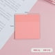 thumbnail image 1 of XmhyTop 10 blocs de notas adhesivas transparentes de 3 x 3 pulgadas, notas adhesivas transparentes para anotaciones en libros, autoadhesivas, 50 hojas/bloc, rosa, 1 of 5