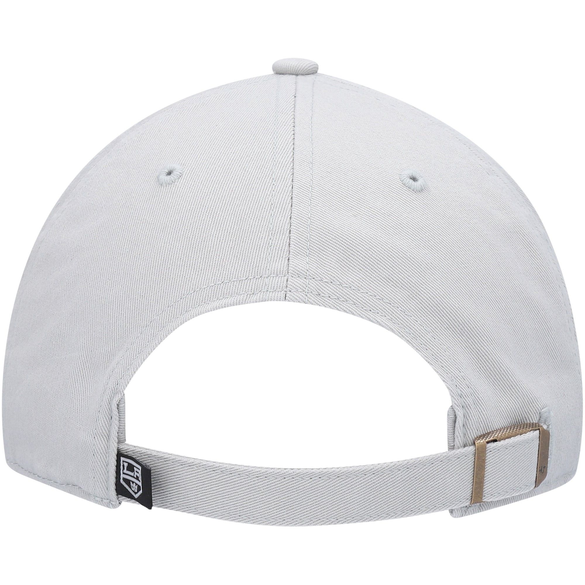 Men's '47 Gray Los Angeles Kings Clean Up Adjustable Hat