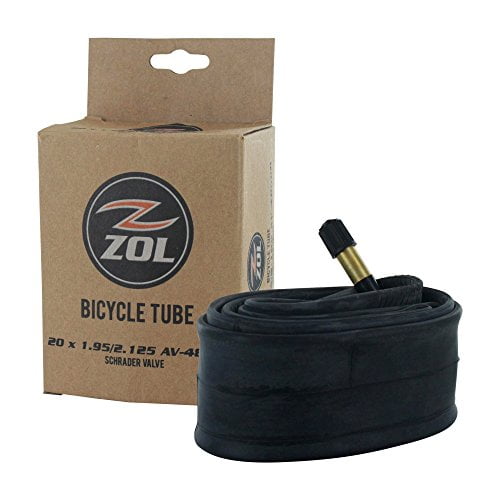 Zol Bike Inner Tube 20 x1.95/2.125 Schrader Valve 48mm