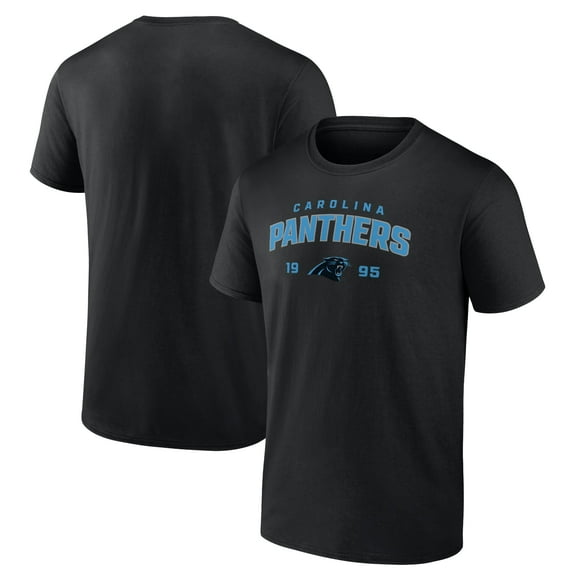 Men's Black Carolina Panthers Rebel T-Shirt