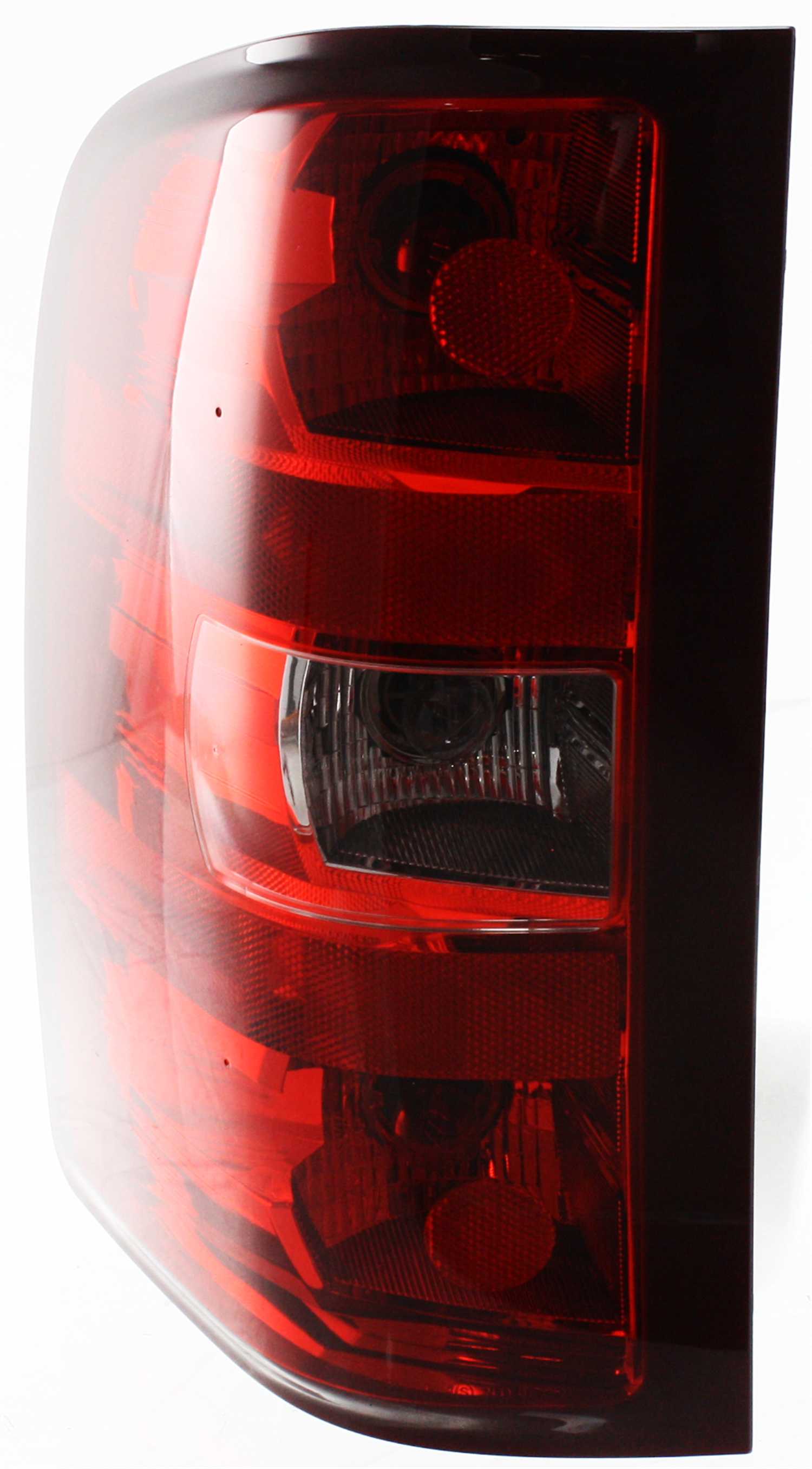 Tail Light Compatible With 2007-2010, 2012-2014 GMC Sierra 3500 HD 2007-2010 Chevrolet Silverado Left Driver With bulb(s) CAPA Certified