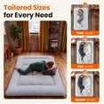 thumbnail image 4 of Sweetcrispy Twin Japanese Floor Mattress with Washable Cover, Folding Memory Foam Sleeping Mat for Dorm, Camping & Guest Room, Gray, 4 of 8