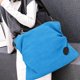 thumbnail image 4 of Bolso de hombro de lona MACHAO bolso artístico de moda ocio azul, 4 of 5