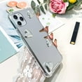 thumbnail image 3 of Designed for iPhone 11 Pro Max Mirror Case Cute 3D Love Hearts Design for Women Girl,Luxury Protective Plating Pattern Bumper Cover Case for iPhone 11 Pro Max 6.5 inch-Silver, 3 of 13