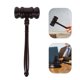 thumbnail image 5 of Martillo de madera duradero, práctico, para abogados y jueces, venta en subasta. Martillo de madera (solo martillo)., 5 of 7