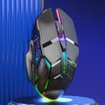 thumbnail image 2 of Sidaley Ratón para jugadores con instalación automática, fácil configuración para juegos instantáneos, sensible y preciso Videojuegos y accesorios rosa sin voz, 2 of 6