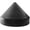 Black, variant on XCEL Piling Cap Cone Black 7" – UV-Resistant Marine Dock Piling Cover