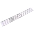 thumbnail image 3 of 6Pcs Spinal Ruler Spinal Finger Goniometer Protractors Multi-Ruler Angle 180/360 Degree Measuring Tool, 3 of 5