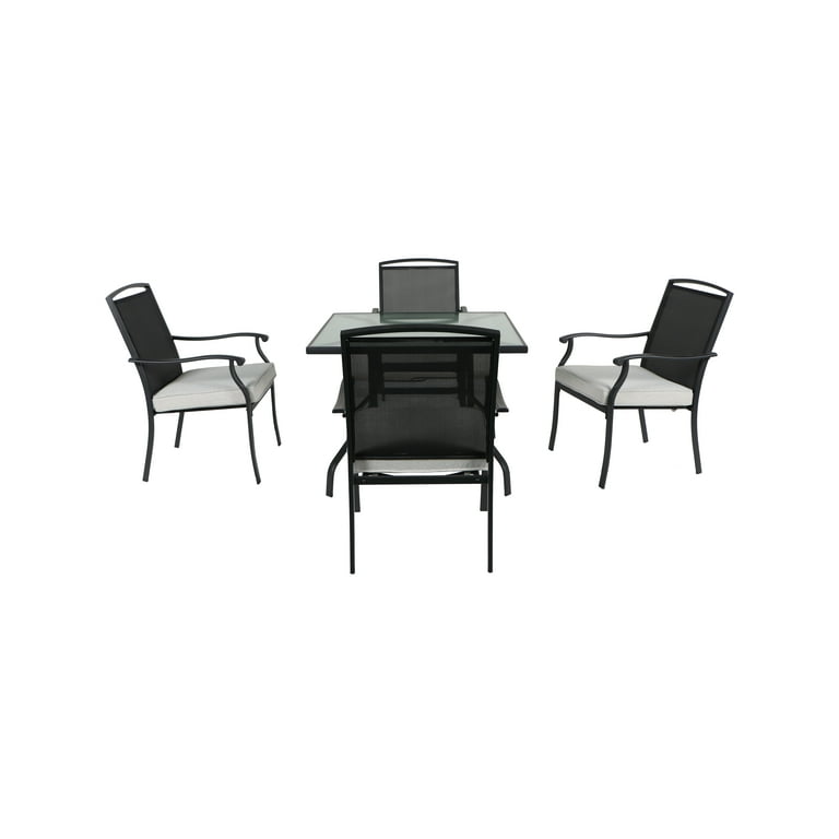 Mainstays Alexandra Square 5 Piece Patio Dining Set Walmart