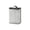 Black, variant on weibbin PVC Mesh Storage Bag For Clothes Bedding 12x9x5 Inch, Transparent Dustproof Organizer With Handle