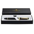thumbnail image 3 of Cross Bailey Light Polished Black Resin and Gold Tone Fine Nib Fountain Pen, 3 of 4