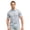 Arctic Ice, variant on Merino.tech Mens Polo Shirt - Merino Wool Polo, Creamy - M
