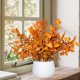 thumbnail image 1 of Decoraciones de Halloween, adornos de Halloween, flores de simulación, plantas verdes, flores falsas, bonsáis, adornos para escritorio de sala de estar, plantas decorativas pequeñas en macetas, césped, 1 of 6