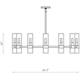 thumbnail image 2 of 12 Light Chandelier In Restoration Style-13 Inches Tall And 43.5 Inches Wide-Polished Nickel Finish Z-Lite 4008-12Pn, 2 of 8