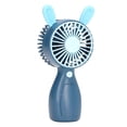 thumbnail image 5 of Ventilador de mano estilo de dibujos animados carga USB viento fresco Natural Mini ventilador portátil para viajes de oficina en casa, 5 of 5