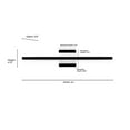 thumbnail image 2 of Millennium Lighting  Troy LED Bathroom Vanity Light 24 Inch - Matte Black, 2 of 5