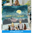 thumbnail image 1 of Custom cat dog & owners blanket Couple & Blanket, 1 of 1