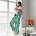 thumbnail image 4 of Uemuo Trucks And Excavators Pattern Women's Wide Leg Palazzo Lounge Pants with Pockets Light Weight Loose Comfy Casual Pajama Pants-XX-Large, 4 of 9