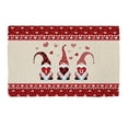 thumbnail image 2 of Byujiro Door Mat Outside Entrance Valentines Day Door Mat Valentines Welcome Mats Outdoor for Front Door Valentine Gnomes Love Hearts Gifts Non Slip Doormat Indoor Entryway Floor Rug for Outsi, 2 of 8
