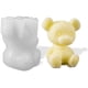 thumbnail image 1 of Molde de fondant de osito de peluche 3D, forma de oso de color sólido de animal de silicona, molde de chocolate para helado vívidamente lindo, herramientas de barra Sincero  Hogar, 1 of 7
