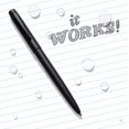 thumbnail image 2 of Weatherproof Stylo Tactique en Métal Noir - Encre, 2 of 7