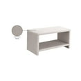 thumbnail image 2 of Meridian Furniture Cleo Cream Velvet Night Stand, 2 of 5