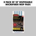 thumbnail image 6 of Rubbermaid Commercial Products Disposable Microfiber Pads, 8-Pack (Pads Only), 6 of 6