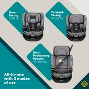 Safety 1st Turn and Go 360 DLX Rotating All-in-One Infant & Toddler Convertible Car Seat, High Street, Unisex